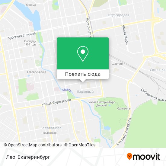 Карта Лео