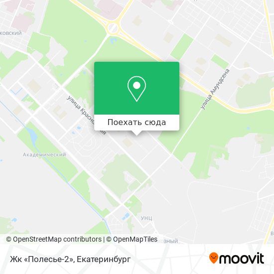 Карта Жк «Полесье-2»