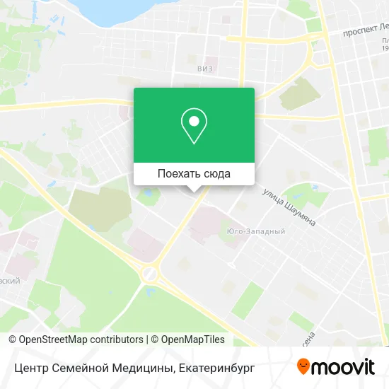 Карта Центр Семейной Медицины