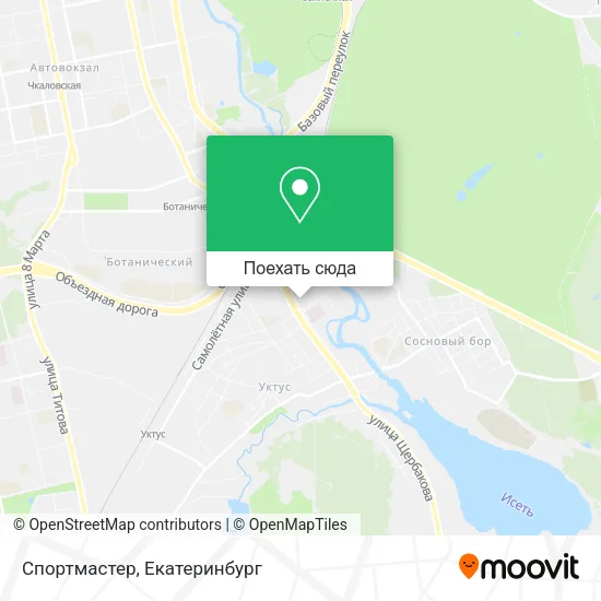 Карта Спортмастер