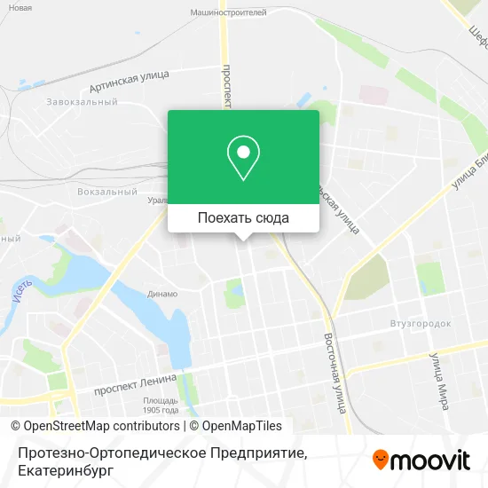 Карта Протезно-Ортопедическое Предприятие