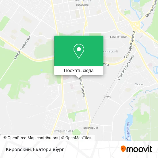 Карта Кировский