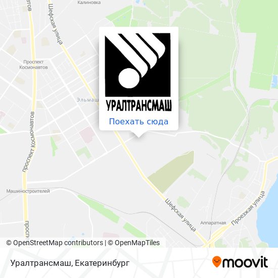 Карта Уралтрансмаш