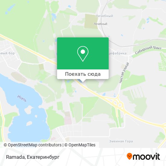 Карта Ramada