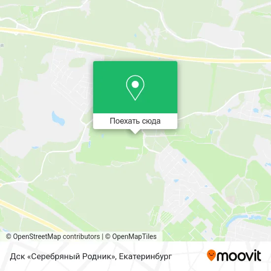 Карта Дск «Серебряный Родник»