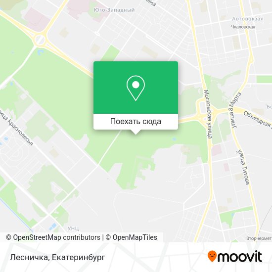 Карта Лесничка