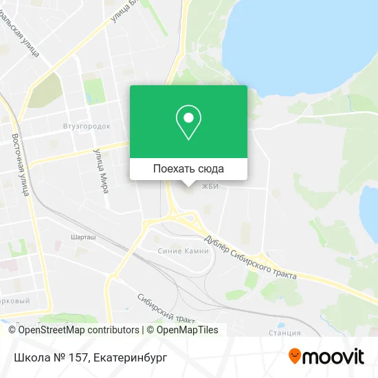 Карта Школа № 157