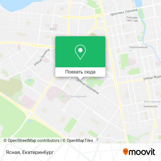 Карта Ясная