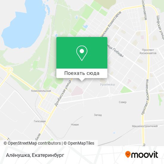 Карта Алёнушка