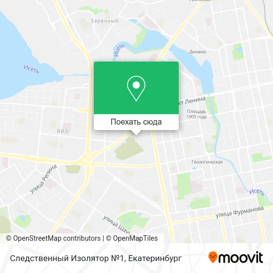 Карта Следственный Изолятор №1