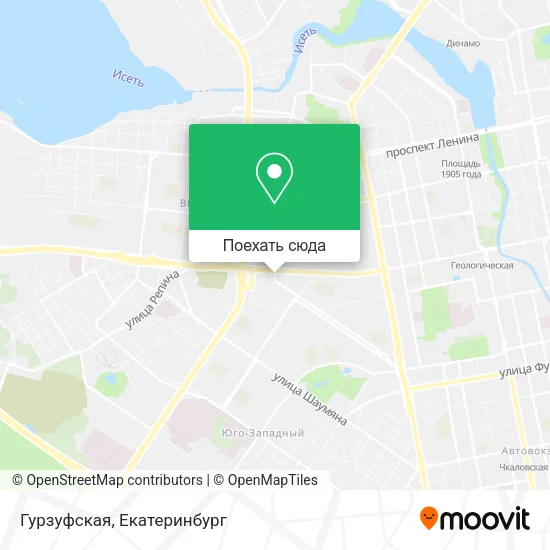 Карта Гурзуфская