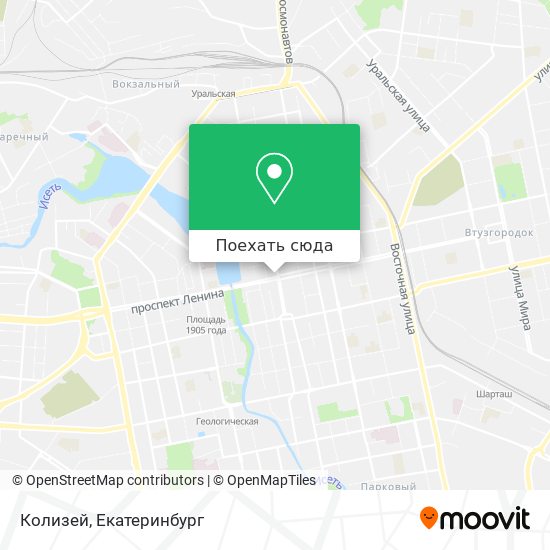 Карта Колизей
