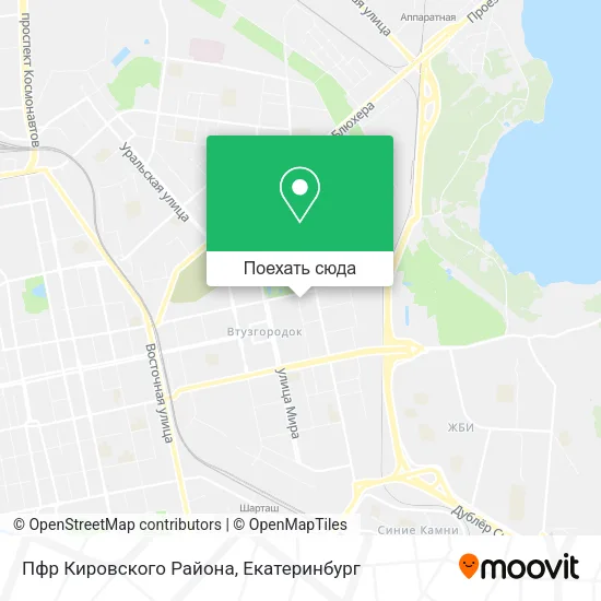 Карта Пфр Кировского Района