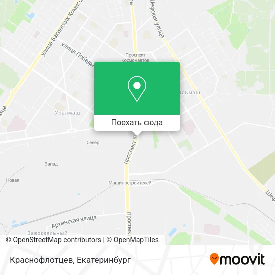 Карта Краснофлотцев