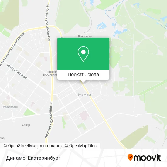 Карта Динамо