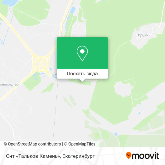 Карта Снт «Тальков Камень»