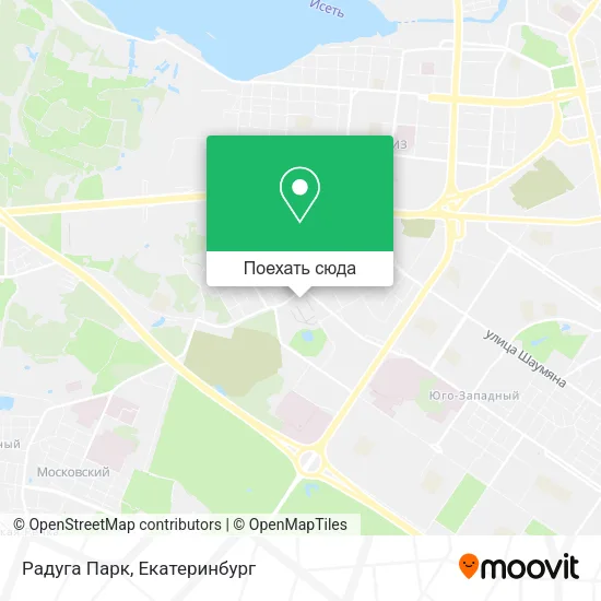 Карта Радуга Парк