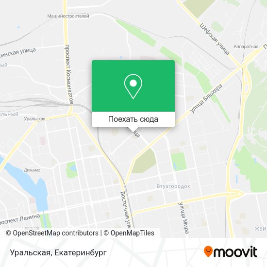 Карта Уральская