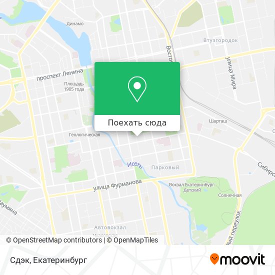Карта Сдэк