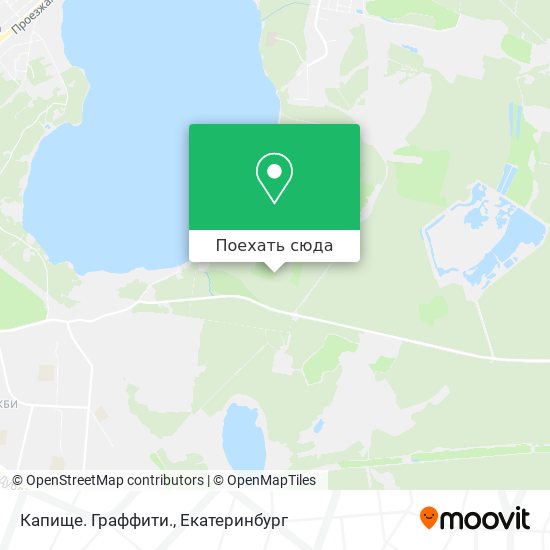 Карта Капище. Граффити.