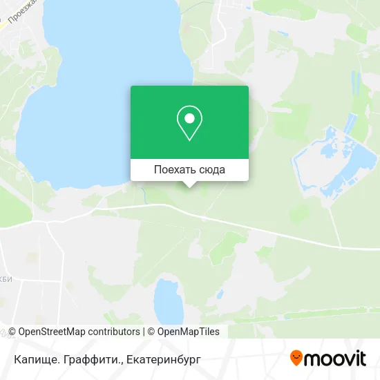 Карта Капище. Граффити.