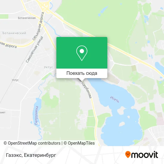 Карта Газэкс