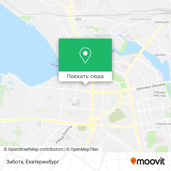 Карта Забота