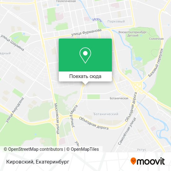 Карта Кировский