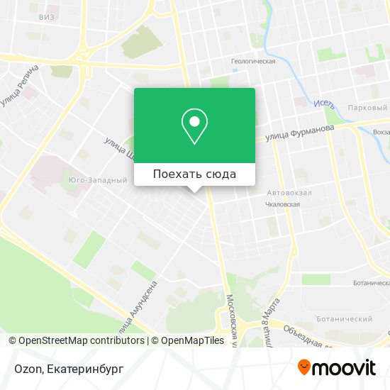 Карта Ozon