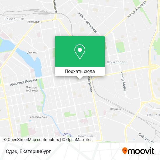 Карта Сдэк