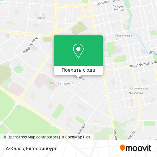 Карта А-Класс
