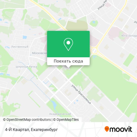 Карта 4-Й Квартал