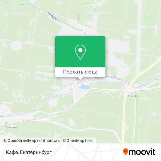 Карта Кафе