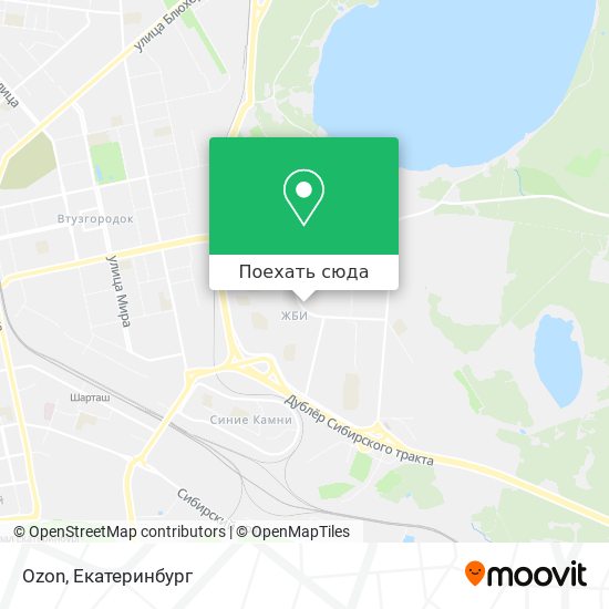 Карта Ozon