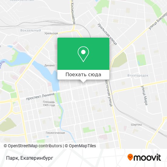 Карта Парк