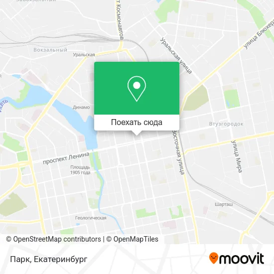 Карта Парк