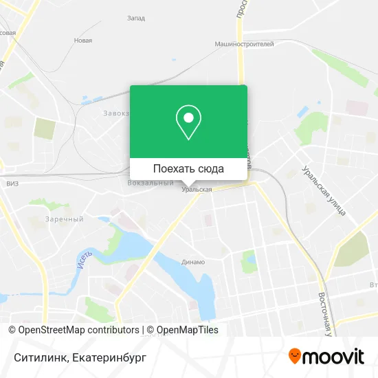 Карта Ситилинк