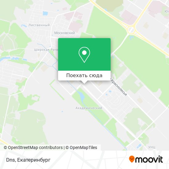 Карта Dns