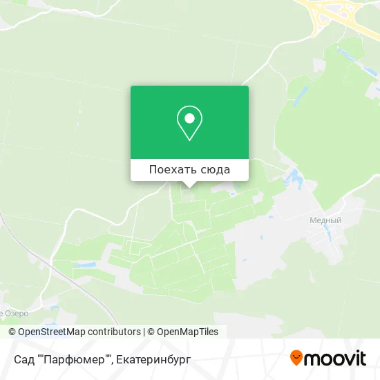 Карта Сад ""Парфюмер""