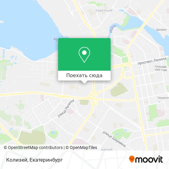 Карта Колизей
