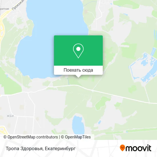 Карта Тропа Здоровья
