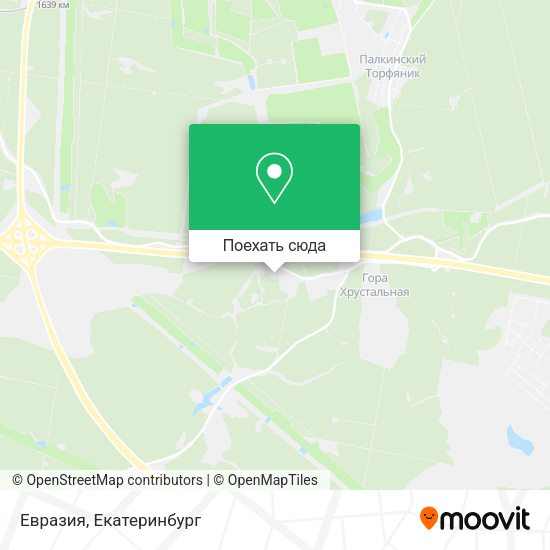 Карта Евразия
