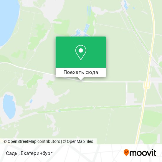 Карта Сады