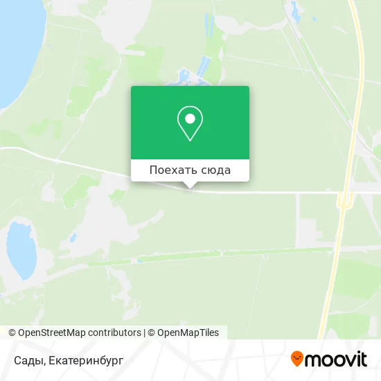 Карта Сады