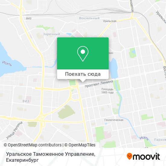 Карта Уральское Таможенное Управление