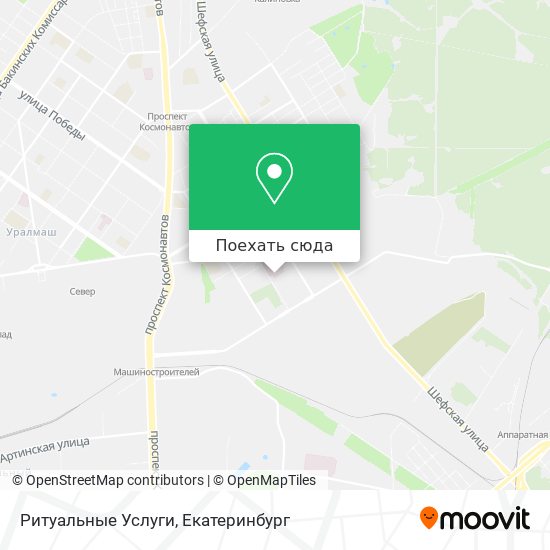Карта Ритуальные Услуги
