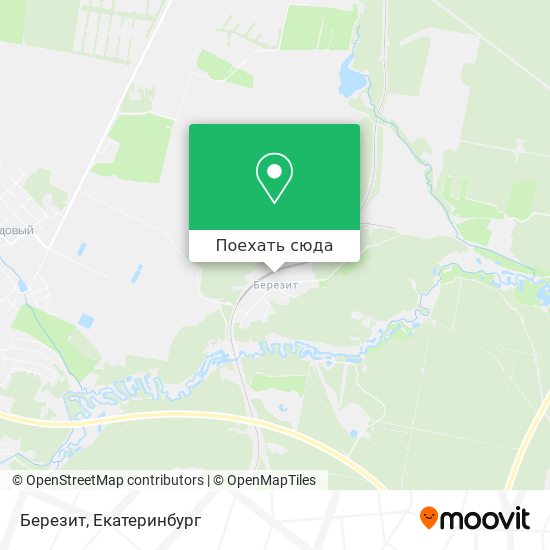 Карта Березит
