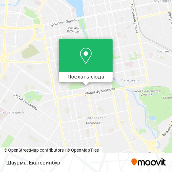 Карта Шаурма