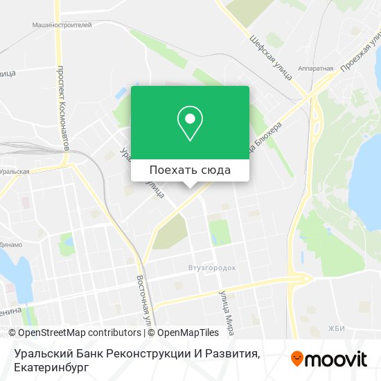 Карта Уральский Банк Реконструкции И Развития
