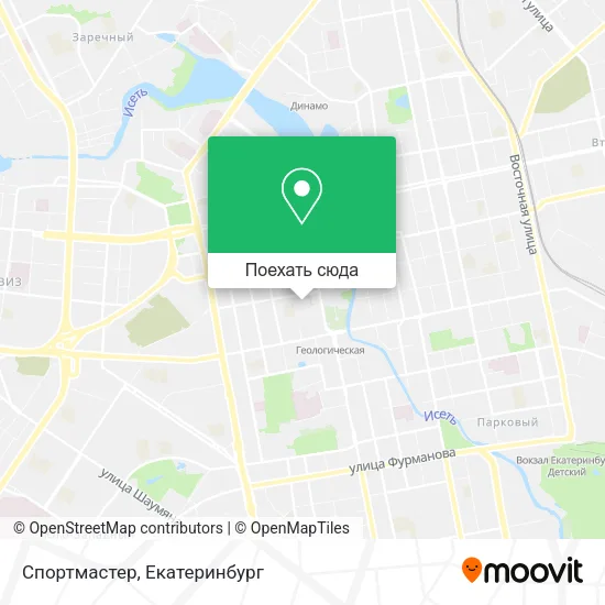 Карта Спортмастер